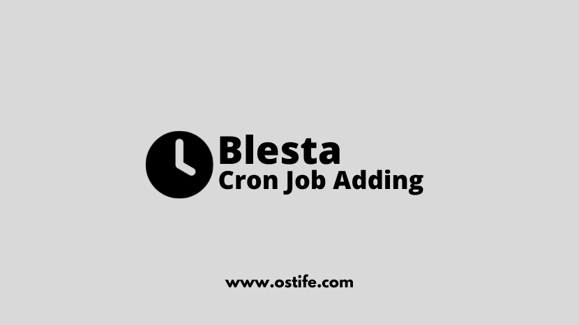 Cara Setting Cron Job Di Blesta